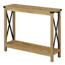 Convenience Concepts Durango Console Table Light English Oak Wood Finish - £129.77 GBP