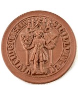 Germany Porcelain Altestes Siegel Der STADT MEISSEN UM 1285 60mm - $9.12 CAD