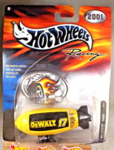 2001 Hot Wheels Racing BLIMP Series 2/4 #17 DEWALT Yellow/Black Air Balloon - £8.23 GBP