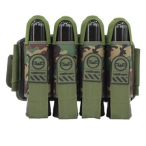 Valken Alpha 4 Pod Paintball Strap Harness Pack - Green Woodland Camo Ca... - $29.95