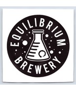 Equilibrium Brewery Sticker Decal  Beaker - £3.93 GBP