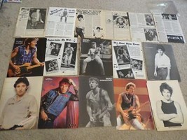 Bruce Springsteen teen magazine pinup clippings 1980&#39;s clipping Rockline... - £7.82 GBP