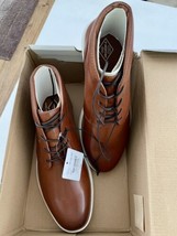 St. John&#39;s Bay ~ Cognac Flat Heal Chukka Boots Men&#39;s Size: 10.5 M - £21.23 GBP