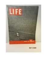 Life Magazine February 1st. 1937 Vassar Tennis Cover Plymouth Car Ad Hep... - $27.01 CAD