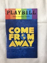 Come From Away Playbill Broadway 2022 - £5.44 GBP
