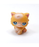 Littlest Pet Shop Authentic LPS Persian Cat #153 Orange Body With Blue D... - £6.23 GBP