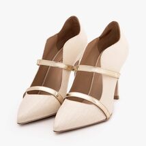 The Annapolis Cream Patent Leather Pump Women Shoe image 2