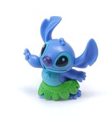 Disney Stitch grass skirt Stitch PVC Figure Cake Topper 2&quot; - £3.10 GBP