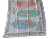 Vintage Clown Circus Baby Quilting Panel General Greetings, Light Toned ... - $17.46