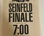 Seinfeld Finale Tv Guide Print Ad Jerry Seinfeld Julia Louise Dreyfus TPA15 - £4.75 GBP