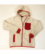 Cotopaxi Mens White Cubre High Loft Fleece Full Zip Hooded Jacket Small - $49.49