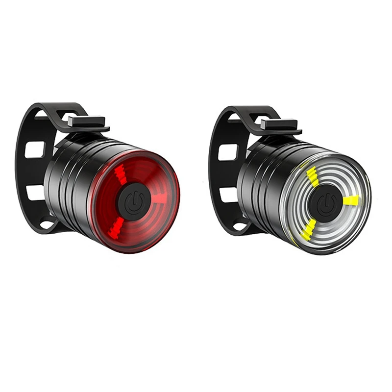 Waterproof Bike Warning Lamp Bicycle Taillight Front Rear Back Cycling LED Light - £10.21 GBP+