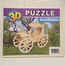 Puzzle 3D Wooden Jigsaw AutoMobile Car 2011 Sealed New  - £4.66 GBP
