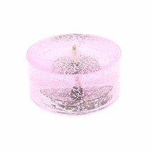 24 Pack of PINK Colored Unscented Mineral Oil Based Gel Candle Tea Light... - £16.99 GBP