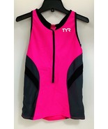 TYR TCOF6A682S Women&#39;s Competitor Tri Tank Muti-Sport Top Pink/Grey, Siz... - €42,68 EUR