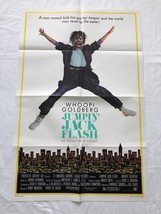 Jumpin&#39; Jack Flash, 1986 Vintage original one sheet movie poster, Comedy/Romance - £38.71 GBP