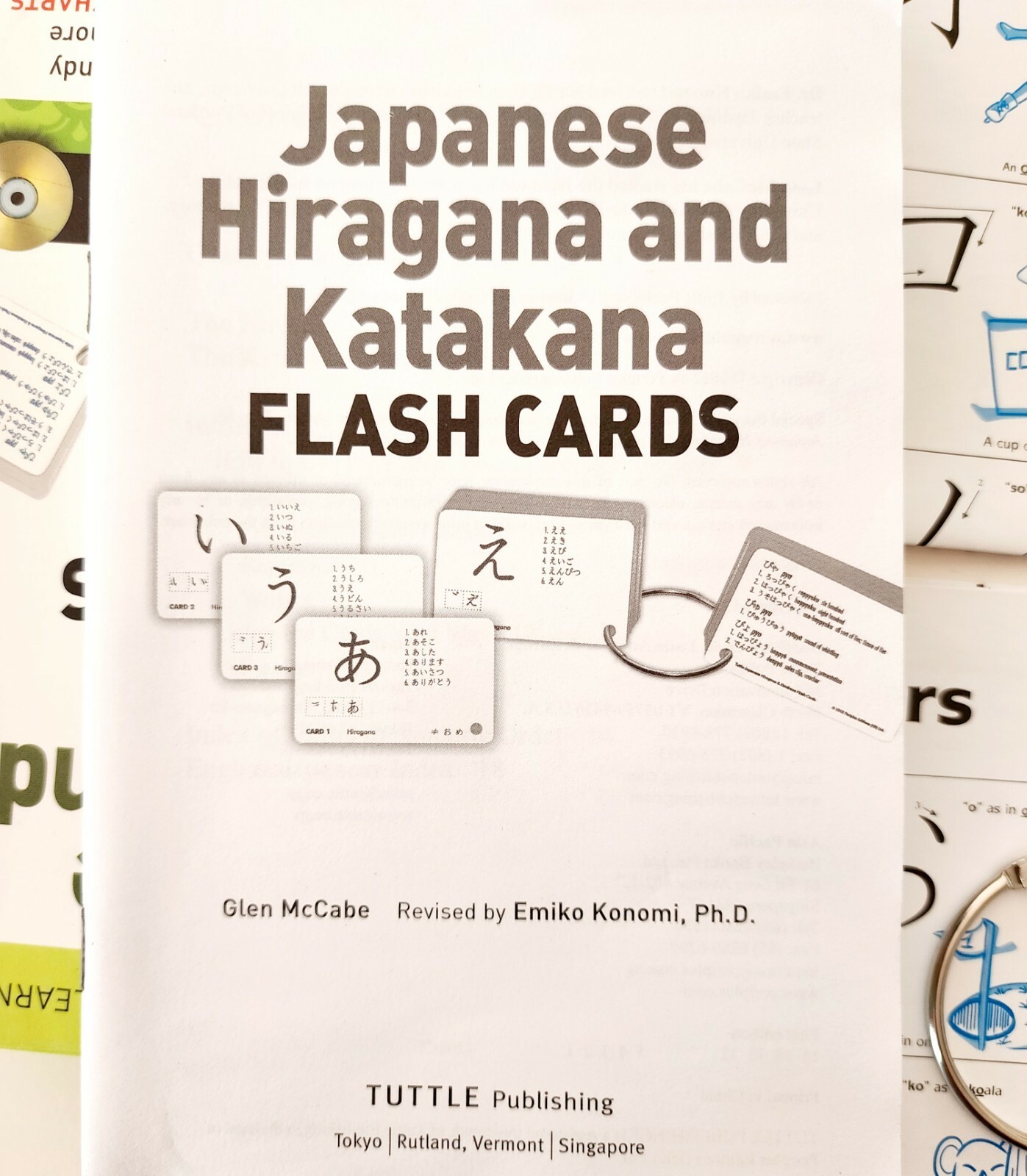 2012 Japanese Hiragana & Katakana Beginners Flash Cards w/ CD Charts Kit F16 Item image 9