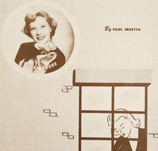1947 Dinah Shore Sheet Music Sitting By The Window Vintage Shapiro Ephemera - £11.58 GBP