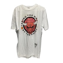 Chicago Bulls Lottery Taking The World By The Horns T Shirt Mens Size Large - £51.41 GBP