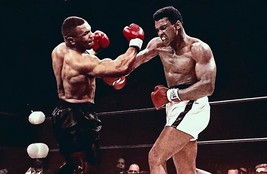 Mike Tyson vs Muhammad Ali Fight Poster | Framed Art | Boxing | NEW | USA | #2 - £15.97 GBP