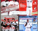 BASEBALL PREVIEW Sports Illustrated Lot of 4 Different 2005, 2007, 2008,... - $17.99
