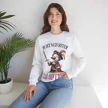 silly goose peace was never an option Unisex Heavy Blend™ Crewneck Sweat... - £21.73 GBP+
