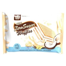ZERO Sugar Waffles 40g Vanilla and Chocolate Miss And Mr Fit 24pcs box - £32.09 GBP
