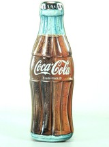 Coca Cola Vintage 90s Coke Bottle Shaped Metal Tin Collectable Gift Box    - £15.73 GBP