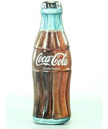 Coca Cola Vintage 90s Coke Bottle Shaped Metal Tin Collectable Gift Box    - £15.53 GBP
