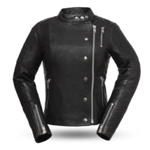 Warrior princess women leather jacket - $349.00