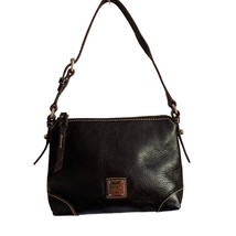 Vintage Dooney and Bourke   Dark Brown Leather Purse   Top Handle - $71.25