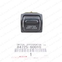 Genuine Toyota 91-95 Land Cruiser 80 Center Differential Lock Switch 84725-60010 - $53.10