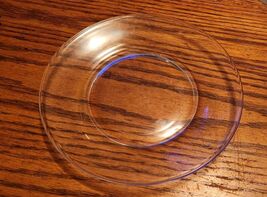 7.5 Inch Clear Glass Sandwhich Plate Cookies Bread Party Rolls - $4.99