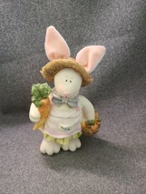 White Bunny Rabbit &amp; Easter Decor Fabric Ears 8 Inches - $10.17