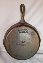 Wagner Ware #8 Cast Iron Skillet Dual Spout General Housewares Corp 10.5in USA - £34.48 GBP