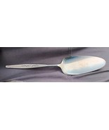 Carlton Woodcrest Pie Server All Stainless Japan CAS1 Textured Handle Di... - $14.86