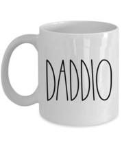 Daddio Coffee Mug Funny Father&#39;s Day Tea Cup Ceramic Christmas Gift For Dad - £12.61 GBP+