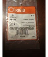Halex 1 In. Rigid &amp; IMC Steel Reversible Conduit Locknut  2-Pack 96193 - $10.82 CAD