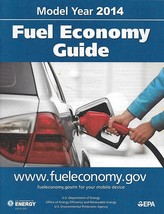 EPA 2014 Fuel Economy Guide vintage US brochure Gas Mileage 14 - $6.00