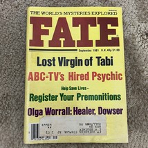 Fate Magazine Lost Virgin of Tabi Register Your Premonition Vol 34 No 9 Sep 1981 - £9.74 GBP