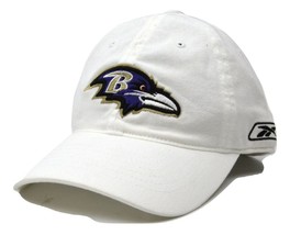 Baltimore Ravens Reebok NFL Team Apparel Relaxed Stretch Fit Cap Hat OSFM - £15.01 GBP