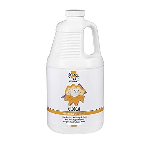 MPP Glo Coat Instant Dog Coat Conditioner Gallon Removes Mats and Tangles Repels