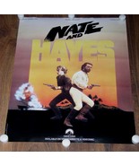 NATE AND HAYES PROMO VIDEO POSTER VINTAGE 1984 PARAMOUNT TOMMY LEE JONES  - £31.45 GBP