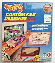 1997 Hot Wheels Custom Car Designer CD-ROM With Car NOS Sealed Box #19048 - $19.99