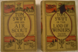 Tom Swift and his Air Scouts c. 1919 and Tom Swift in the Land of Wonders c. 191 - £77.32 GBP