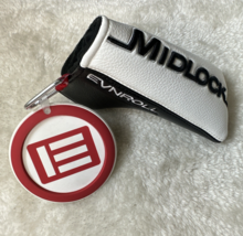 EVNROLL Midlock Blade Putter Head Cover with Putting Disc. New - $32.18