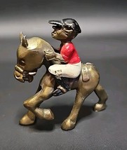 AB1 Kronheim &amp; Oldenbusch 1930s Bronze K&amp;O Co Horse &amp; Jockey Marked New ... - $951.21 MXN