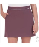 Soybu Womens Skort Purple Skirt Inner-Shorts Pockets Elastic Waist Stretch - $53.50 CAD