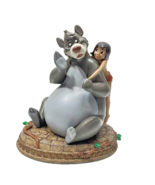 Art Of Disney 50th Anniversary Jungle  Book figurine with Baloo/Mowgli - $391.05