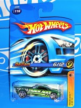 Hot Wheels 2006 Track Aces Series #116 Bedlam Clear Green w/ PR5s - £1.95 GBP